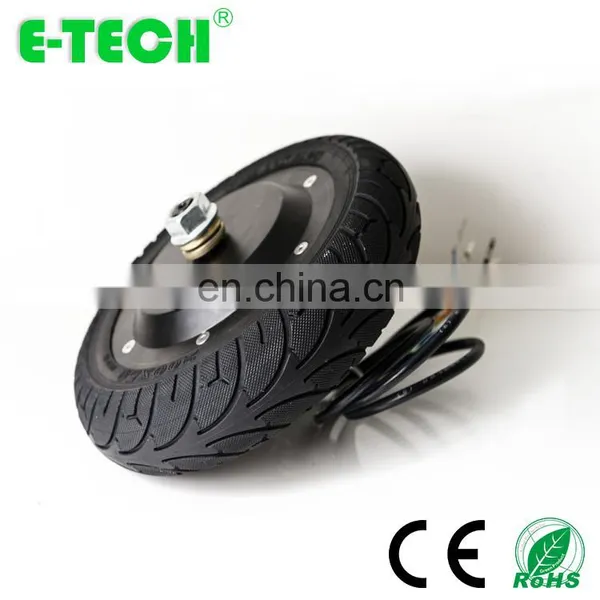 Double Shaft 8inch Electric Drum Brake 48v 400w Brushless Hub Motor photo-3