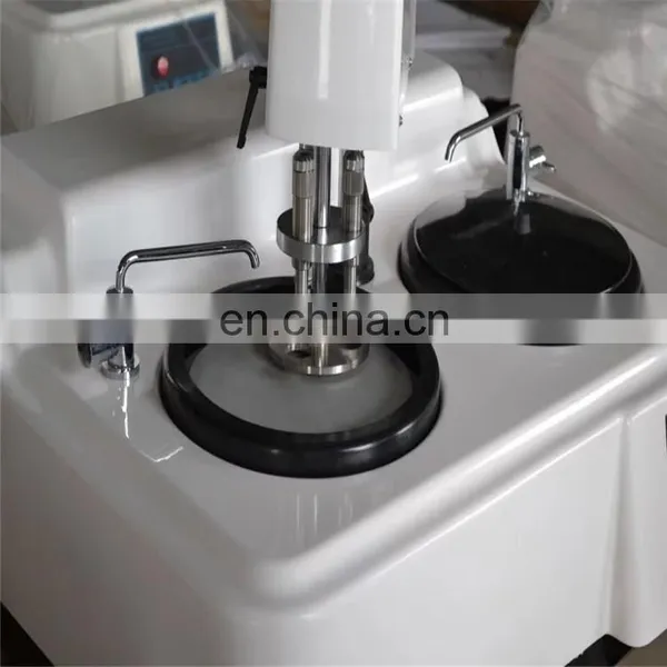 MP-2B Dual Disc Metallographic Specimen Jewelry Fiberglass Grinding And Polishing Machine photo-5