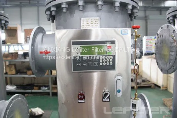 Automatic Backwash Brush Self Cleaning Water Filter Housing photo-3