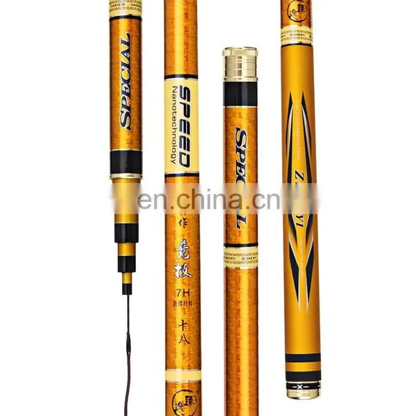Wholesale OEM Ultra Light Slow Fishing Rod Saltwater Freshwater Fishing 3.6m 3.9m Trolling Rod Carbon Fishing Rod Telescopic photo-2