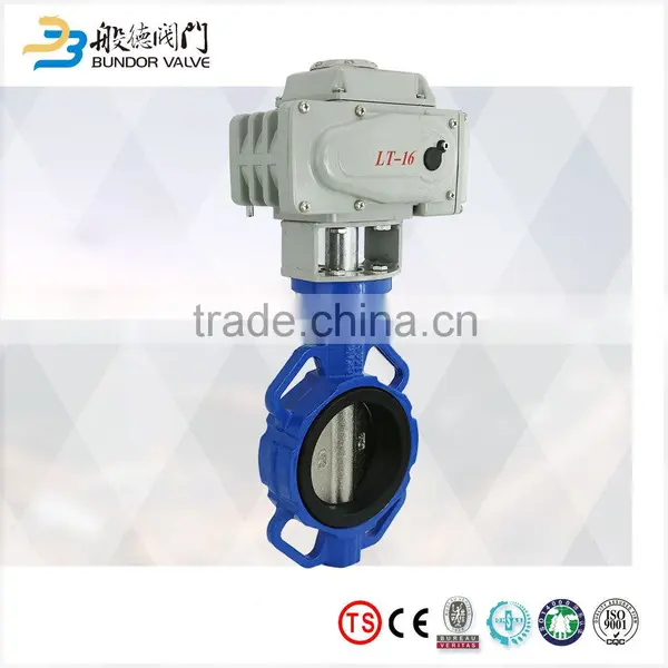 Electric Actuator Wafer Type Butterfly Valve photo-3