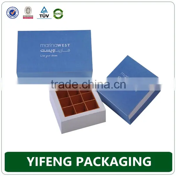 Luxury Empty Chocolate Box With Paper Divider photo-3