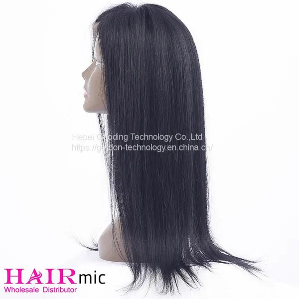 Natrual Color Long Straight Human Hair Wig photo-2