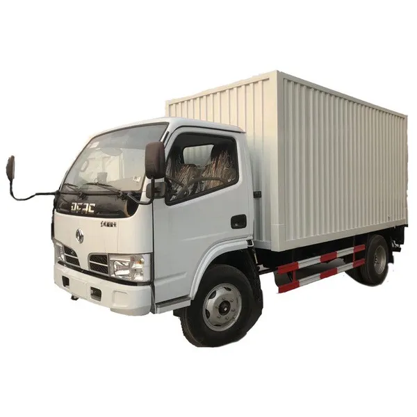 Dongfeng Mini Cargo Trucks DFAC 4x2 4x4 3ton 3.5ton 4ton Box Cargo Truck