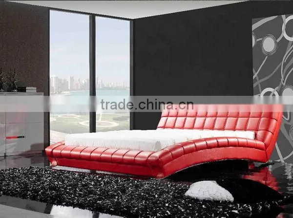 Muses 2016 HOT Sales Leather Bed Best Bedding Head Layer Skin photo-4