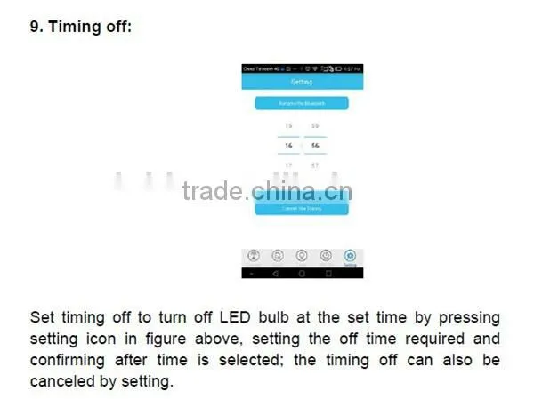 Perfect Combination Bluetooth 4.0+EDR Bluetooth LED Bulb Color-changing Plus Bluetooth Speaker Music-playing Via Smartphone APP photo-3