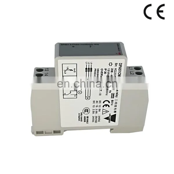 Three-phase Power Supply Monitor Lack Phase Sequence Relay DPA51CM44 photo-5