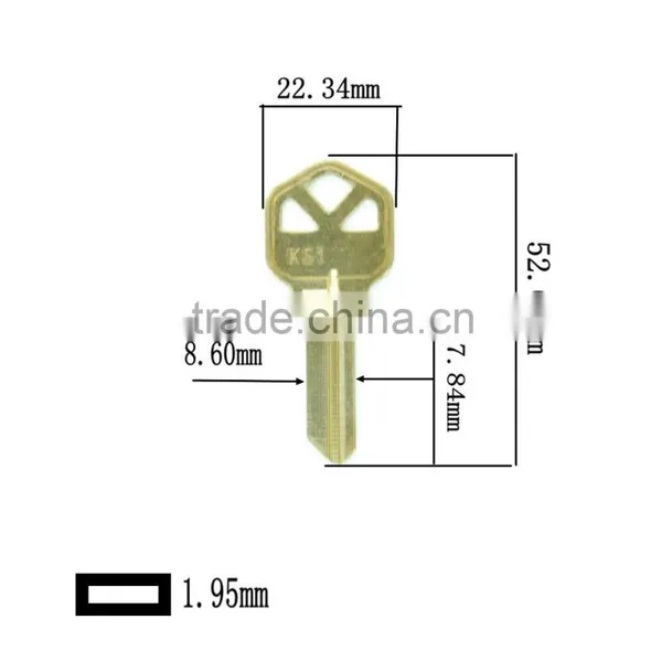 KS1 High Quality Door Blank Key(Hot Sale!!!) photo-2