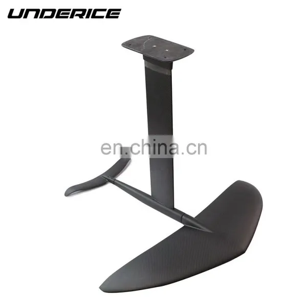 Aluminum Mast Full Carbon Fiber Wing SUP Hydrofoil for Stand Up Board Surfing With Plate Mount,Carbon Foil photo-2