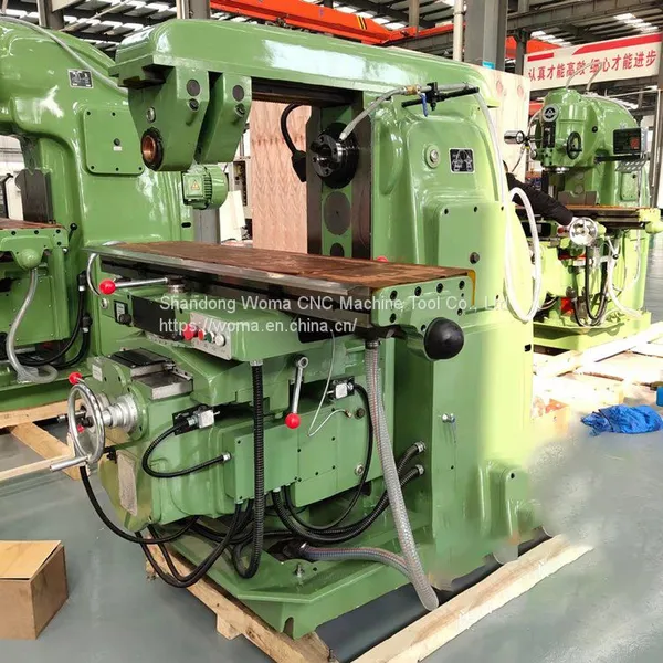 Woma CNC X6132 Horizontal Milling Machine, Metal Gear Processing, Keyway Milling Equipment, Mechanical Automatic Tool Feeding photo-3
