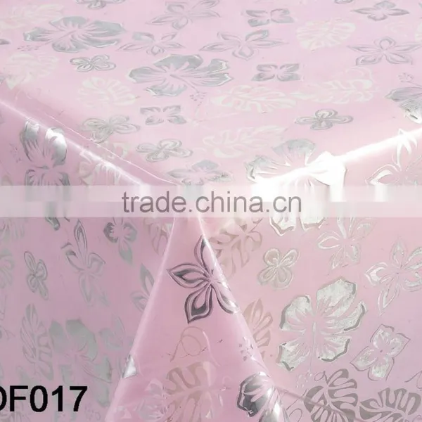 New Products 2015 Polyester Cotton Fabric Wedding Table Cloth Hall Decorations Wedding photo-4