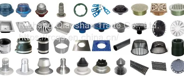 Roof Drain Parts Aluminum Grate for Scupper Parapet Side Roof Drain photo-3