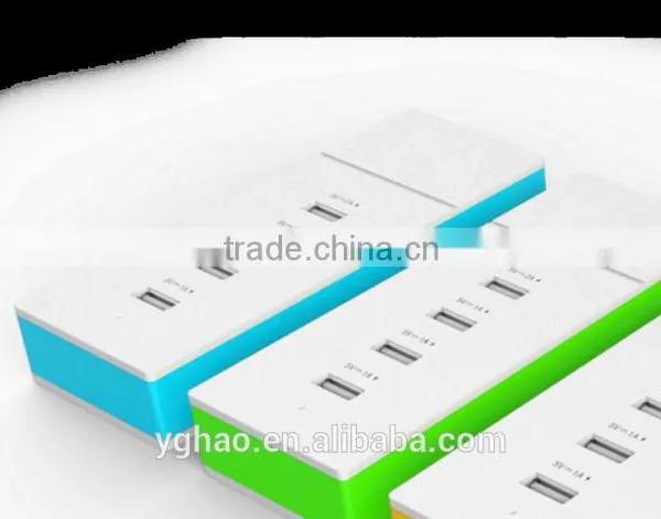 4 Port USB Wall Plug With CE Approval for IPad,Smart Phone ,Iphone photo-4