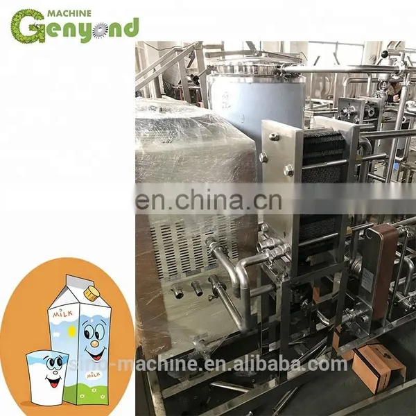 High Quality Dairy Product Processing Plant/Pasteurized Milk Making Sterilization Machine photo-5
