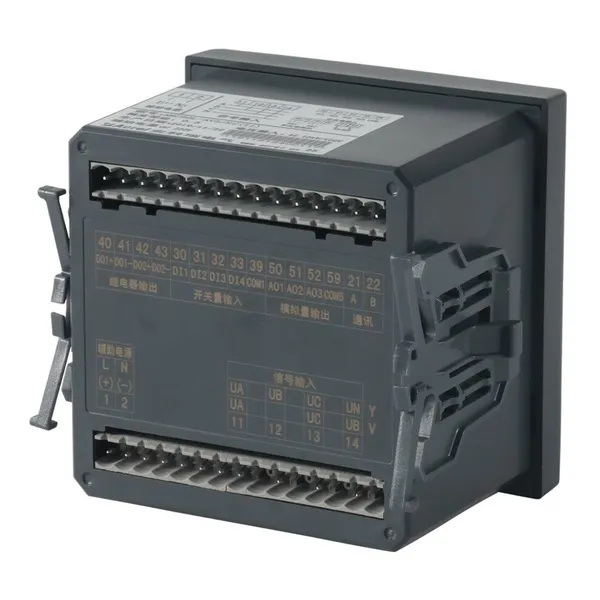 Acrel Three Phase Voltmeter With RS485 Communication AMC96L-AV3/C LCD Display Cut Out 88*88mm photo-4