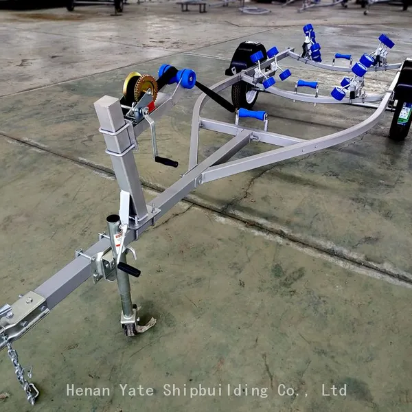 Henan Yate Boat Trailer Factory Supplies Yacht Trailers, Water and Land Tugboat Racks photo-5