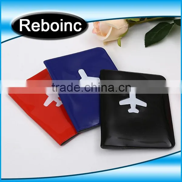Travel Card Holder Logo Embossed PVC Passport Holder Pvc Passport Cover Pvc Passport Cover Wallet photo-4