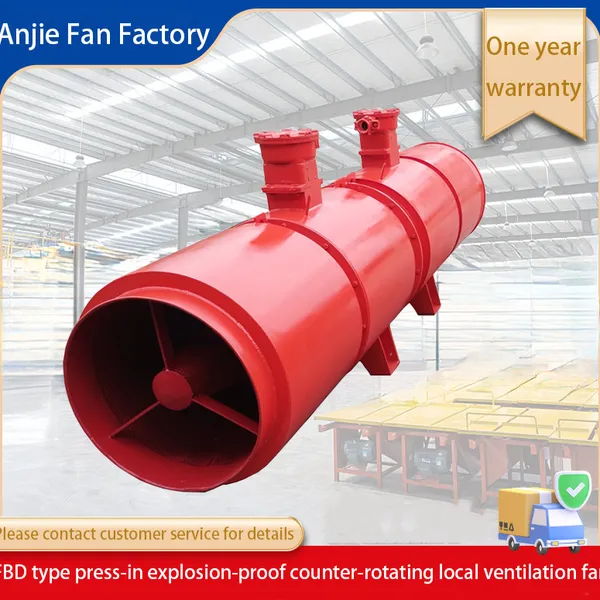 FBDNo6.3/2x22kw Mining Fan Axial Fan Local Ventilation Fan photo-3