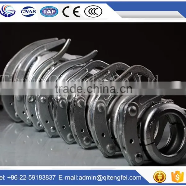 Forging Heavy Concrete Pipe Clamp DN125 Concrete Pump Snap Clamp photo-2