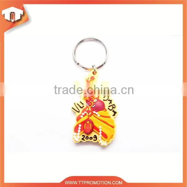 Cuctom Advertisement Soft PVC Keyring photo-5