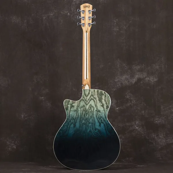 41inch Otis Solid Body Acoustic Guitar AC-Blue Custom Guitar Factory Supplier photo-2