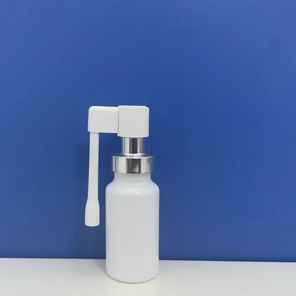 Crimp-on Oral Spray Pump, Throat Sprayer, Mouth Spray With 15ml HDPE Bottle OTC&Healthcare Packaging photo-2