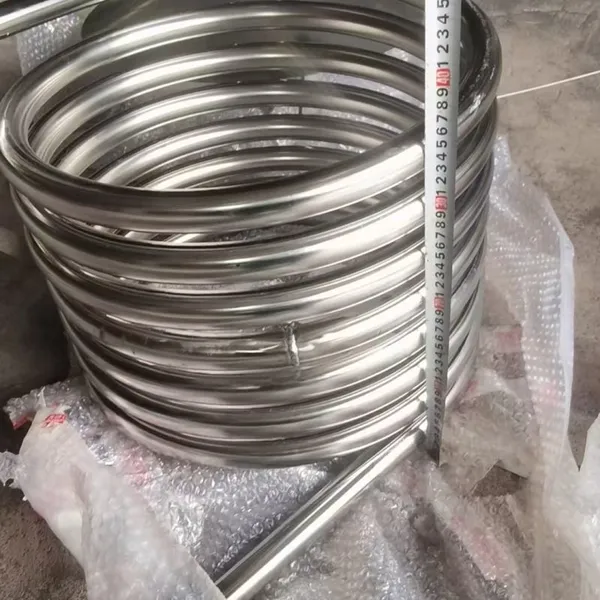 Round Pipe 316 Stainless Steel Pipe Coil for Refrigeration and 304 Stainless Steel Stainless Steel Tube Pipe photo-2