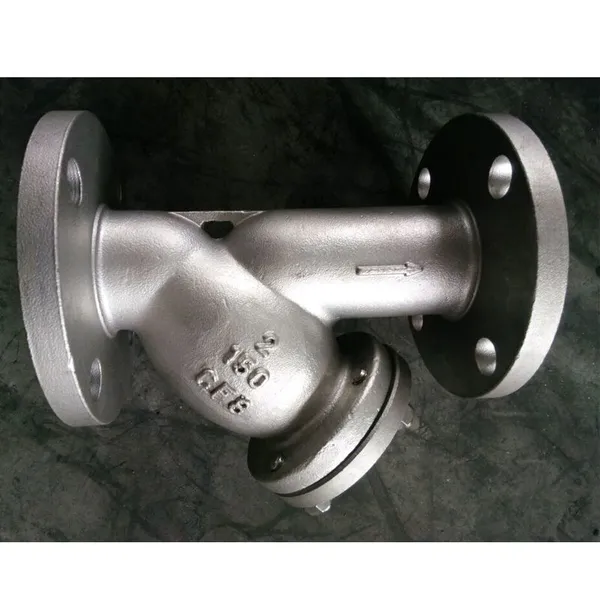 Oil Gas Pipeline ANSI Carbon Steel Thread Connection Strainer