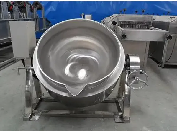Jacket Cooking Mixing Pot by Steam or Gas Heating10 photo-2