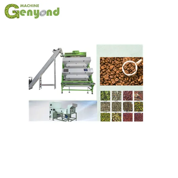 Color Sorting Machine for Coffee Beans and Nuts Bean Grading Equipment Product Type Nuts Processing Machinery photo-2