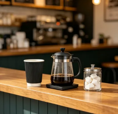 Eco-Friendly Waterproof Corrugated Paper Cup for Coffee & Tea Shops photo-5