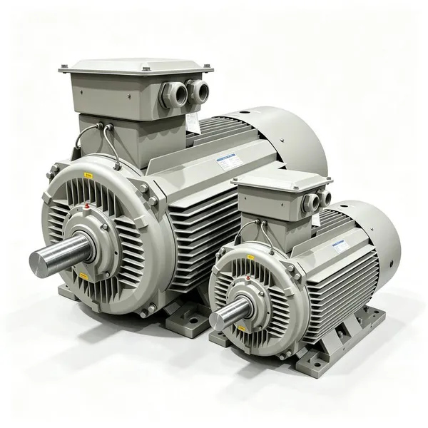 Permanent Magnet Synchronous Motor 5-200Hz Wide Frequency Range for Industrial Fan Pump