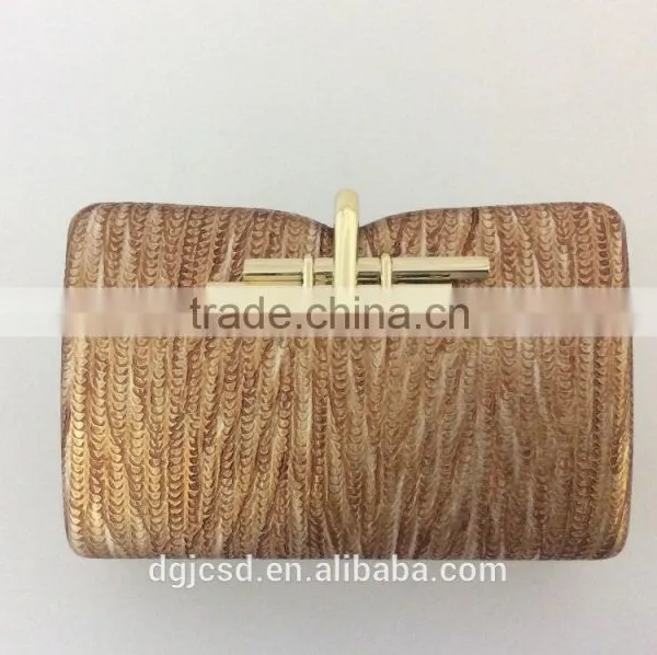 PU Evening Bag ,Snake Leather Clutch Handbags