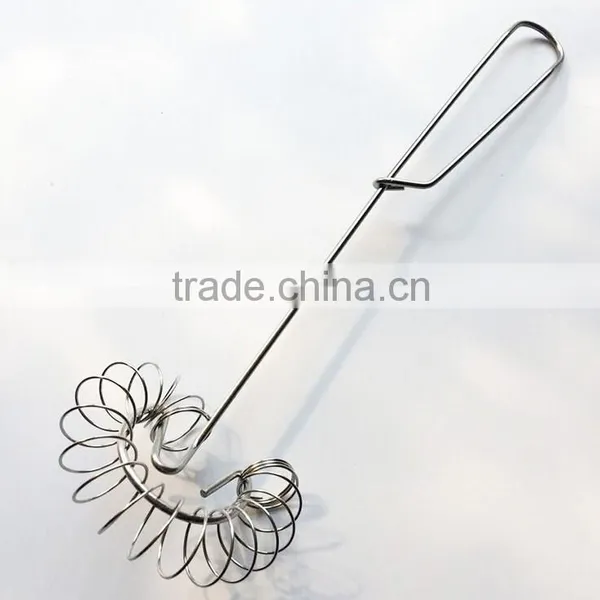 Amazon New Design 11inch Simple Stainless Steel Hot-selling Cheap Kitchen Egg Whisks Factory Wholesale photo-2
