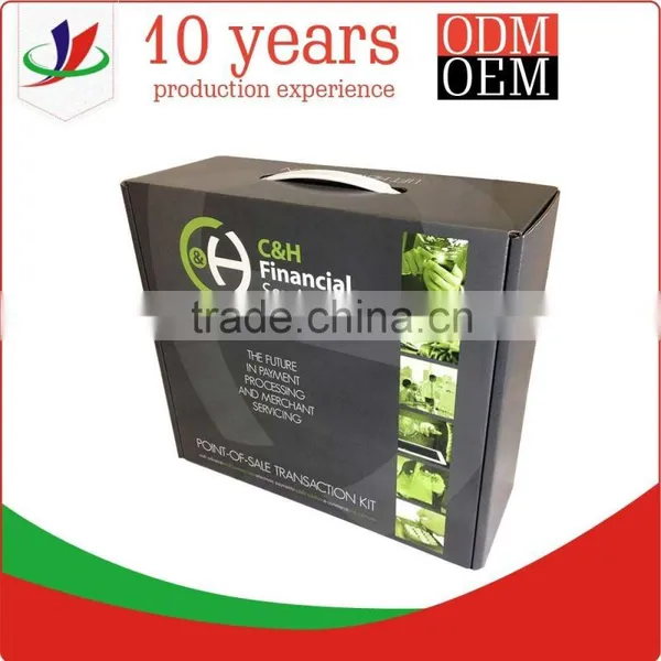 Matt Black Corrugated Shipping Boxes photo-2