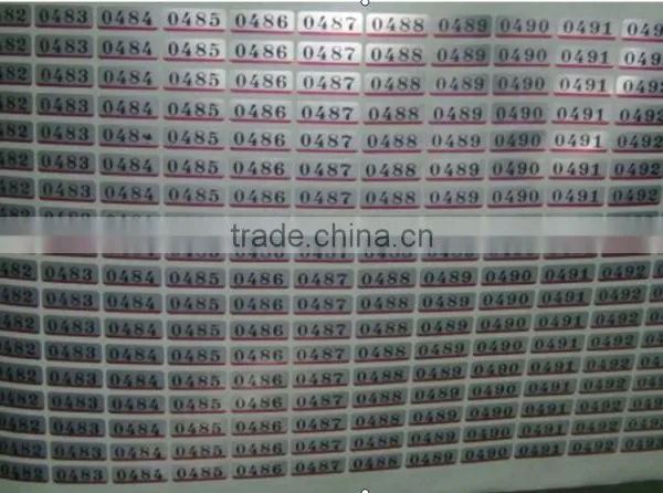Numbering machine