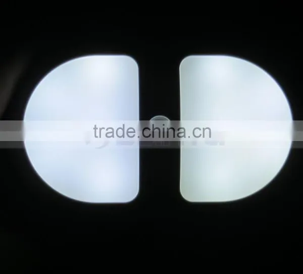 Two Part Yellow White Motion Sensor LED Lights Infrared Control Lamp photo-6