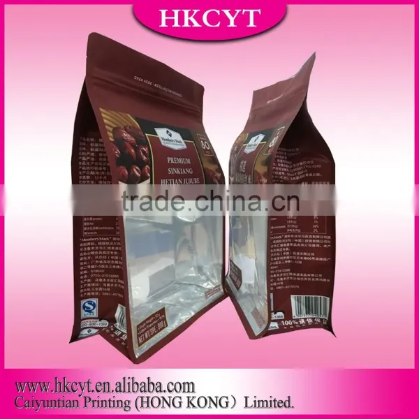 Square Bottom Plastic Bag Flat Bottom Bag photo-5