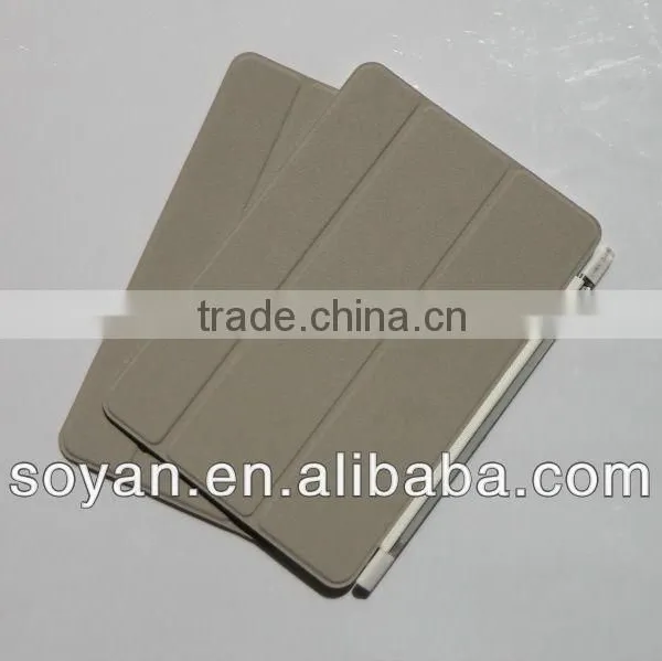 Palm Print PU Leather Sleeve for Ipad Min,can be Folded,offer Various Colors photo-3