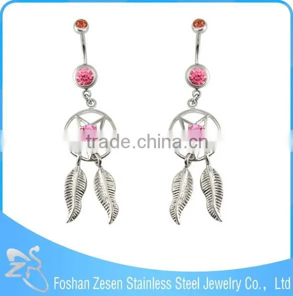 Turquoise Blue Zricon Body Jewelry Belly Ring Stain photo-3