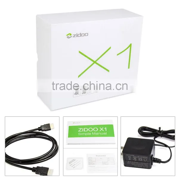 2015 New Product Hot Sale ZIDOO X1 Android Smart TV Box With KODI HD Media Player and Mirrorlink Display photo-6