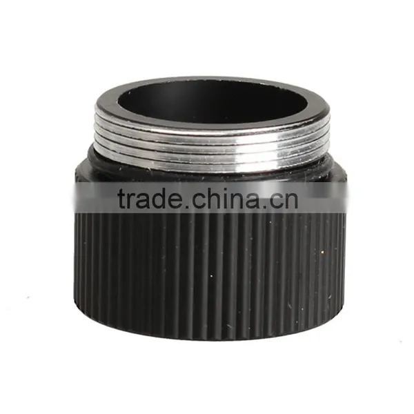 Black Extension Flashlight Tube Joint Adapter Flashlight Extender for Flashlight 18650 photo-5