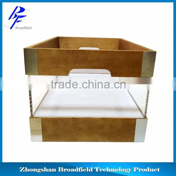 Wooden Ice Bucket Ice Bucket With Flashing LED Ice Bucket Logo Printing Quality Choice photo-4