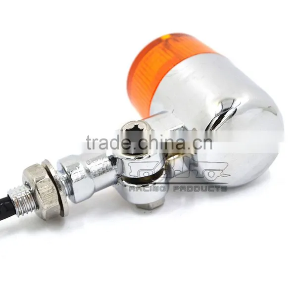 BJ-SL-061Performance Ultra Bright Universal E-Mark Aluminum Chrome Housing LED Motorcycle Signal Light photo-3