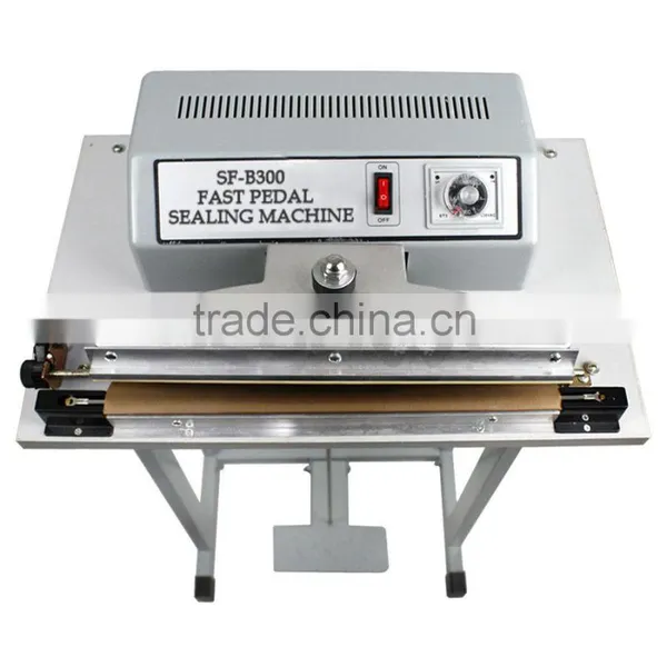 12" Impulse 3mm Foot Sealer Heat Seal Plastic Poly Bag Film Industrial Packaging photo-2