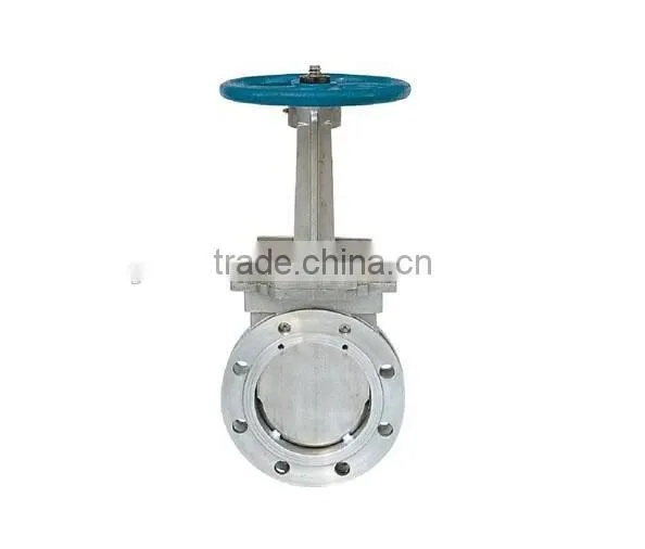 China Factory Stainless Steel Wafer Type Knife Gate Valve