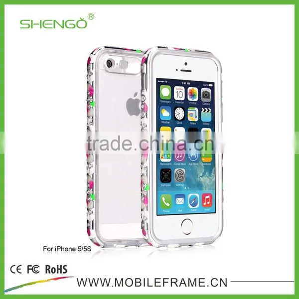 Hot Selling Metal Bumper With PC Cover for IPhone 5 photo-3