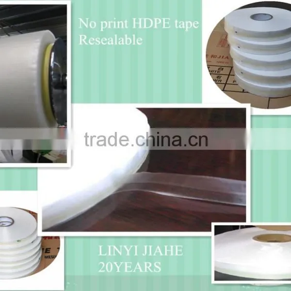 HDPE Double Sided Polybag Reseal Seal Tape photo-2