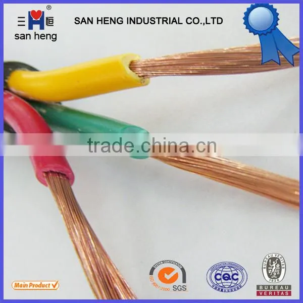 H05VV-F 3X1.5mm2 Cu/PVC/PVC Electric Flexible Cable BS6500 Supplier's Choice photo-4