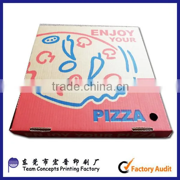 Custom Recyclable Food Grade Paper Pizza Boxes photo-3